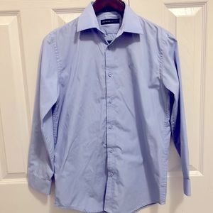Marc New York Boy’s Dress Shirt.  Light Blue. Size 16 Regular.  Youth.
